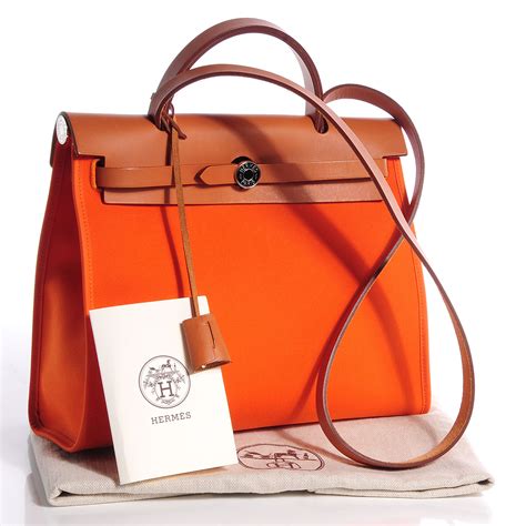 hermes herbag 31 orange